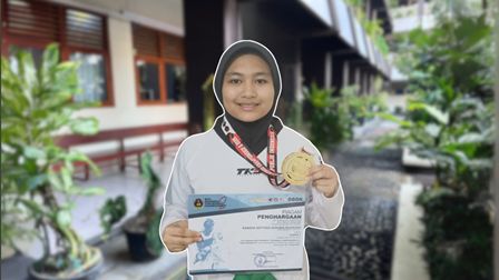 KANZHA JUARA 1 DI  KEJUARAAN TAEKWONDO  NASIONAL