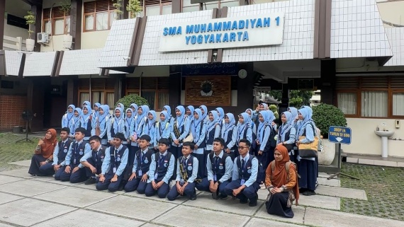 SMA MUHI Terima Kunjungan  Studi Tiru SMP Muhammadiyah Plus Salatiga