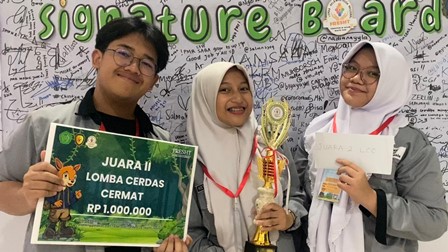 TRIO MUHI JUARAI  RELAWAN MUDA NASIONAL