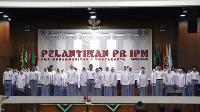 PELANTIKAN IPM DAN SPECTRA SEBAGAI WUJUD PEMBENTUKAN KADER PEMIMPIN BANGSA