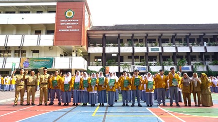 BAKTI PADA BUMI, SEKOLAH LANTIK KADER ADIWIYATA NYALA BUANA MUHI