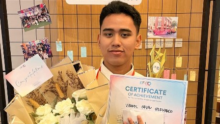 VARREL SUKSES SABET MEDALI EMAS EF CHALLENGE 2025